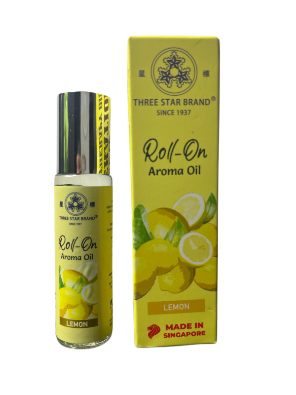 Migraine & Stress Relief Lemon Aroma Medicated Oil –  (10ml) Migraine & Stress Relief Lemon Aroma Medicated Oil –  (10ml)